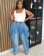 Casual Loose High-Waisted Harem Wide-Leg Lantern Jeans RS-50805