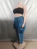 Casual Loose High-Waisted Harem Wide-Leg Lantern Jeans RS-50805