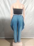 Casual Loose High-Waisted Harem Wide-Leg Lantern Jeans RS-50805
