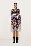 2026 New Arrival Sexy Zebra Print Long-Sleeved Bodycon Mini Dress Two-Piece Set FC-1444