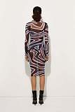 2026 New Arrival Sexy Zebra Print Long-Sleeved Bodycon Mini Dress Two-Piece Set FC-1444