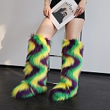 Mardi Gras Gold Purple and Green Costume Party Performance Shoes Bags and Accessories RS-PC2026012