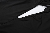 Sexy Solid Color Deep V-Neck Slim-Fit Stirrup Jumpsuit SXE-88360