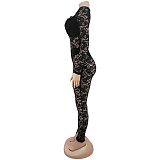 2026 Sexy See-Through Lace Slim-Fit Bodysuit With Hip-Hugging Design BY-7637
