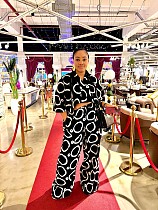 Casual Printed Loose and Stylish Short Shirt and Pants Two-Piece Set QZ-7577