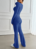 2026 Casual Sports Style T-shirt and Yoga Pants Two-Piece Set  LDG-9037