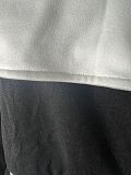 Casual Striped German Fleece Patchwork Long-Sleeved Zipper Pants Suit RS-4741