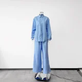 New Casual Loose Striped Shirt and Loungewear Set RS-0125