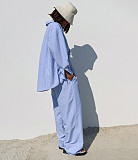 New Casual Loose Striped Shirt and Loungewear Set RS-0125