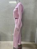 2026 Fashionable Slim Fit Short Hooded Top and Casual Pants Set RS-MND7017