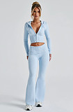 2026 Fashionable Slim Fit Short Hooded Top and Casual Pants Set RS-MND7017