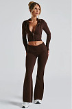 2026 Fashionable Slim Fit Short Hooded Top and Casual Pants Set RS-MND7017