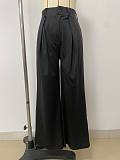 2026 Fashionable All-Season Elastic Waist Straight Leg Suit Trousers RS-2751