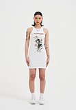 Girl Tight Fit Women Slimming White Mini Dresses MJL-XX682