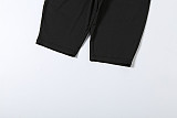 Solid Color Sexy Hollow-Out Tight-Fitting Halter Neck Jumpsuit ZJQD-90009