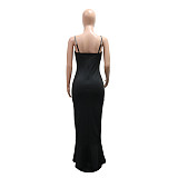 Sexy Slim Fit Sleeveless Spaghetti Strap Bubble Dress CYA-902240