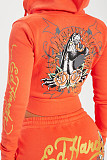 Fashionable Casual Printed Long-Sleeved Trousers Set MJL-2021