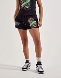 Fashionable Black Position Print Short-Sleeve and Shorts Set MJL-XX513