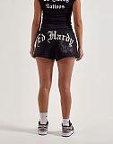 Fashionable Black Position Print Short-Sleeve and Shorts Set MJL-XX513