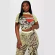 Casual Printed Short-Sleeve Pants Set MJL-XX003