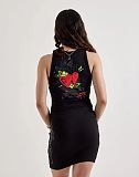 New Fashionable Slim Fit Pattern Print Navel Dress MJL-XX582