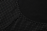 Sexy Hot Girl Backless Halter Neck Solid Color Tight Bodycon Jumpsuit Shorts SXE-00878
