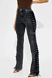 New Fashionable Lace-up Drawstring Sexy Jeans RS-R072