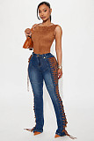 New Fashionable Lace-up Drawstring Sexy Jeans RS-R072