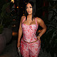 Sexy Backless Halter Top & Bodycon Pants Two-Piece Set JY-919132
