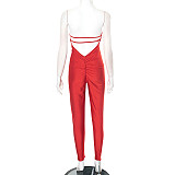 New Sexy Strapless Bodycon Jumpsuit With A Wide Back RS-25JP574
