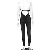 New Sexy Strapless Bodycon Jumpsuit With A Wide Back RS-25JP574