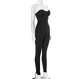 New Sexy Strapless Bodycon Jumpsuit With A Wide Back RS-25JP574