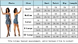 Sexy Washed Stretch Strapless Irregular Zipper Lace-up Denim Bodycon Dress CM-60307