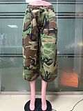 Fashionable Casual Camouflage Cargo Style Loose Wide-Leg Pants LSD-2721