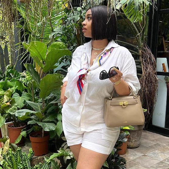 Casual Solid Color Shirt Top and Shorts Set QZ-6172