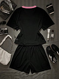2026 Summer Mesh No. 23 Jersey T-shirt and High-Waisted Shorts Two-Piece Set PMR-TW844