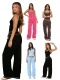 Fashionable Casual Sports Vest and Wide-Leg Pants Set SSN-211518