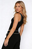 Fashionable Casual Sports Vest and Wide-Leg Pants Set SSN-211518