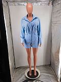 Casual Long-Sleeved Shirt and Shorts Suit RC-3251