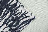 Fashionable Zebra Print Backless Tie-Waist Top and Wide-Leg Pants Set JY-919092