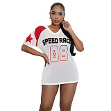 Casual Comfortable Mesh Loose Short-Sleeve T-Shirt Top ASL-6817