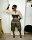 Casual Camouflage Multi-Pocket Cargo Shorts RS-2764