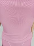 Fashion Ribbed Solid Color Vest and Trousers Two-Piece Set YD-00821