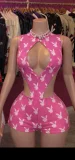 2026 Sexy Hot Girl Printed Jumpsuit Shorts LCYM-300786