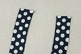 Sexy Black and White Color Block Halter Neck Strapless Slim Fit Bodycon Dress JY-305067