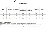 Casual Sporty Color Block Knit Halter Neck Suspender Pants Two-Piece Set MRA-48240