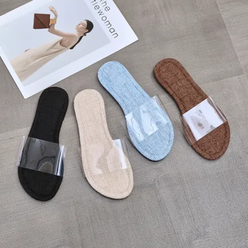Summer Wholesale Leisure Slipper Women Beach Flat Sildes RS-9824