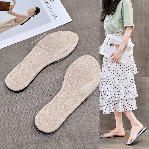 Summer Wholesale Leisure Slipper Women Beach Flat Sildes RS-9824
