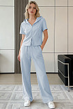 2026 New Summer Hooded Sweatshirt and Wide-Leg Pants Sports Two-Piece Set SNN-211522