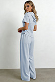 2026 New Summer Hooded Sweatshirt and Wide-Leg Pants Sports Two-Piece Set SNN-211522